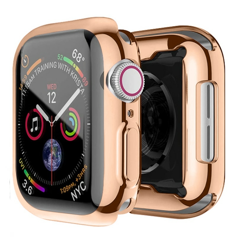 Compre para apple watch series 8 7 41mm / série 6 5 4 se se (2022) 40mm /  série 1 2 3 38 mm de couro+alça de relógio de metal com strass - preto da  China