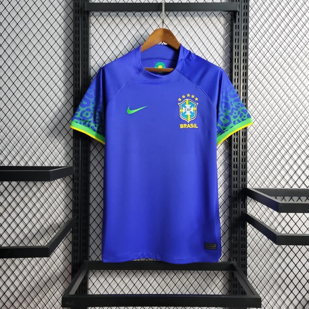 Camisa da Seleção Brasileira Oficial | Copa de 2022/2023 AZUL