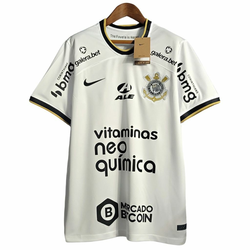 Camisa do Corinthians V1 Completa Torcedor 2022/23