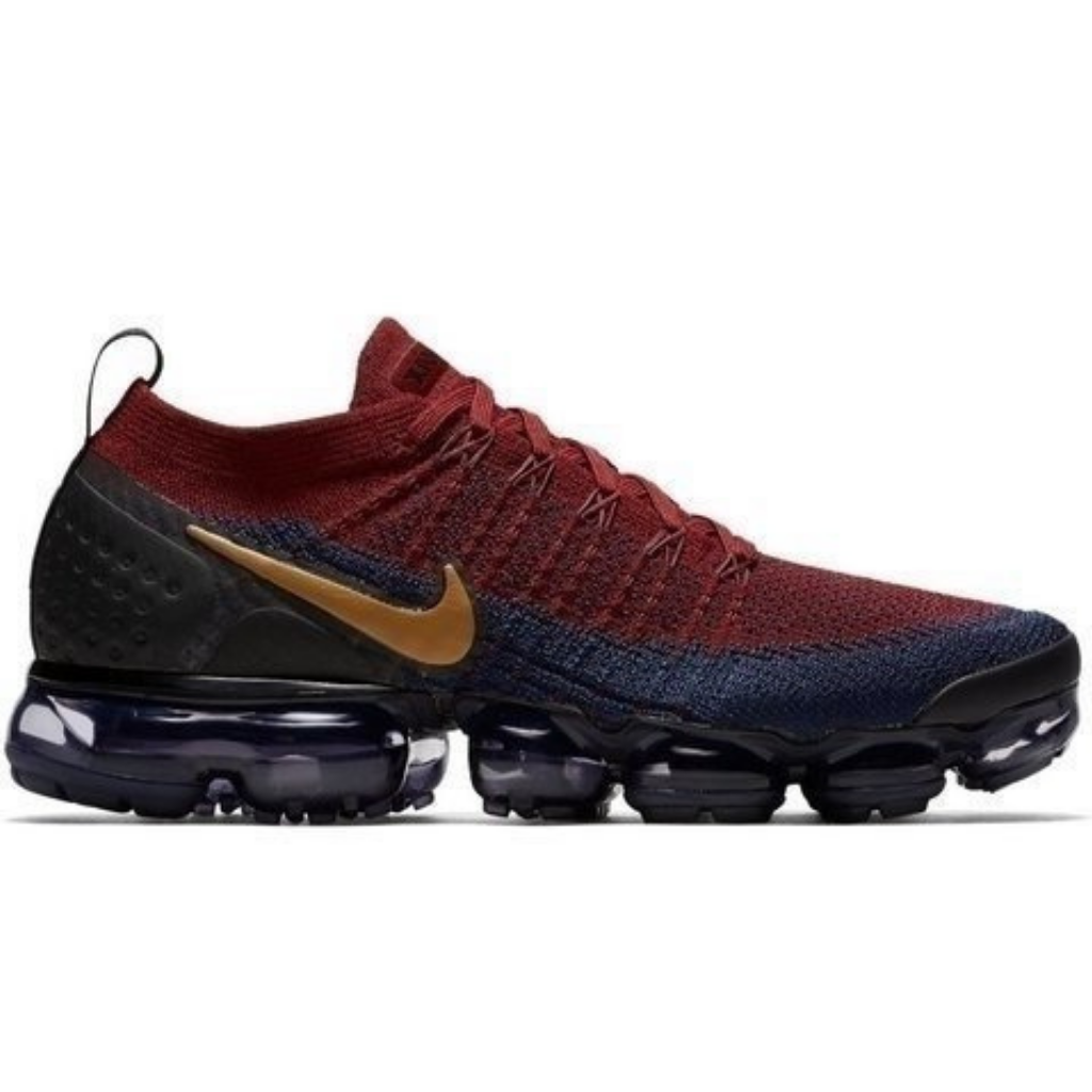 Tênis Nike Air VaporMax Flyknit 2.0 team red obsidian - Unissex