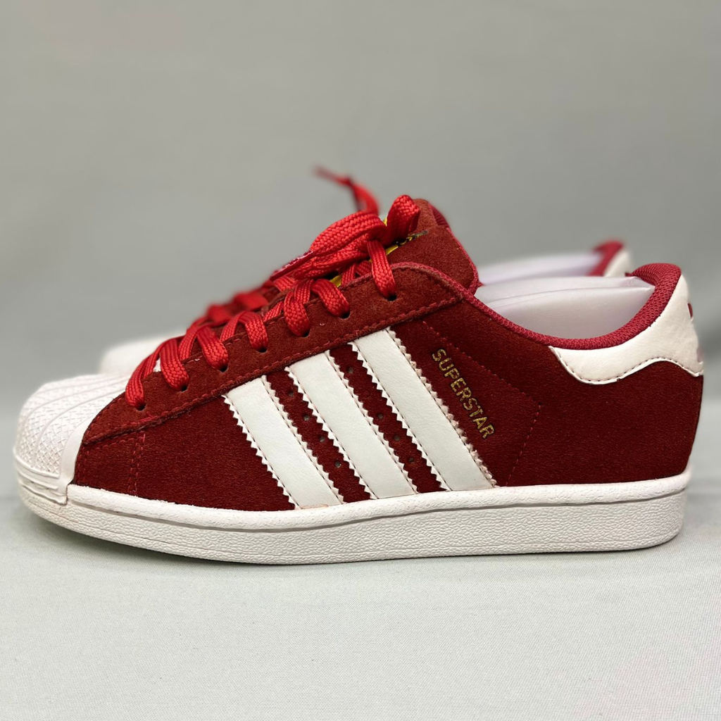 Adidas Superstar "Red With White"