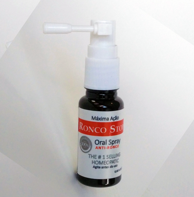 Ronco Stop ® Extinguisher Oral Spray Solução Natural para o Ronco