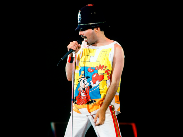Remera Freddie Mercury Betty Boop Wembley 1986 Magic Tour Replica EXAC