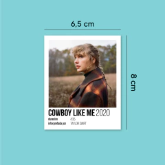emocional picar tira Polaroid Cowboy Like Me | Taylor Swift - Stick to Arte