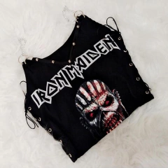 Cropped Iron Maiden Deluxe - Comprar em HYSTERIA