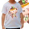Camiseta infantil Macaco Xamã