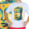 Camiseta Unissex - Buda Face - Desenhista Ilana Galhardi