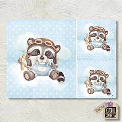 Papel decoupage A4 193
