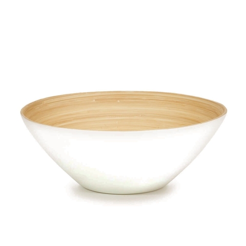Bowl Ensaladera Cónica Grande Bambú, deco, 33 cm 12450