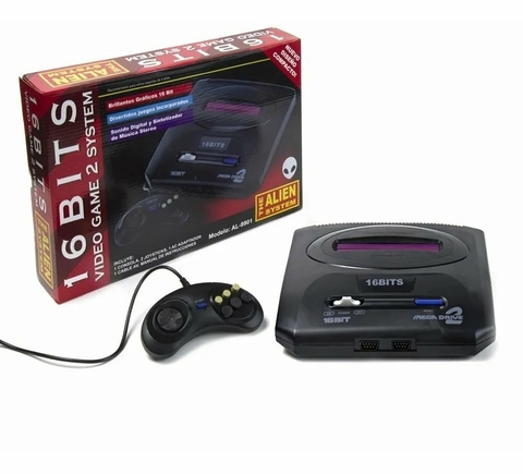 Consola Sega 16bits con Juegos - VYR TECNOHOGAR
