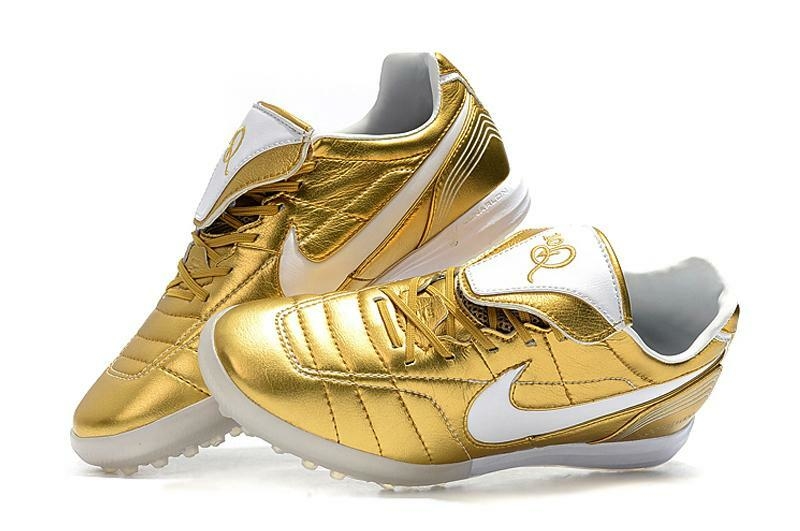 Chuteira NIKE Tiempo Legend 7 Academy Society R10 Dourado