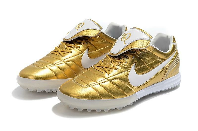 Chuteira NIKE Tiempo Legend 7 Academy Society R10 Dourado