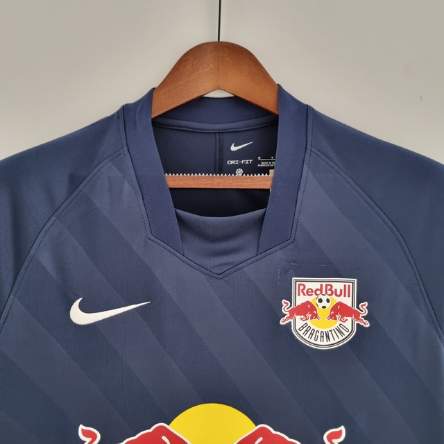 Camisa Red Bull Bragantino IV 21/22 Torcedor Nike Masculina - Azul Marinho
