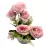 Ramo flor artificial rosa color rosado 30cm﻿﻿﻿﻿﻿ - comprar online