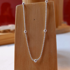 LBN031-45 - COLLAR DE PLATA 925