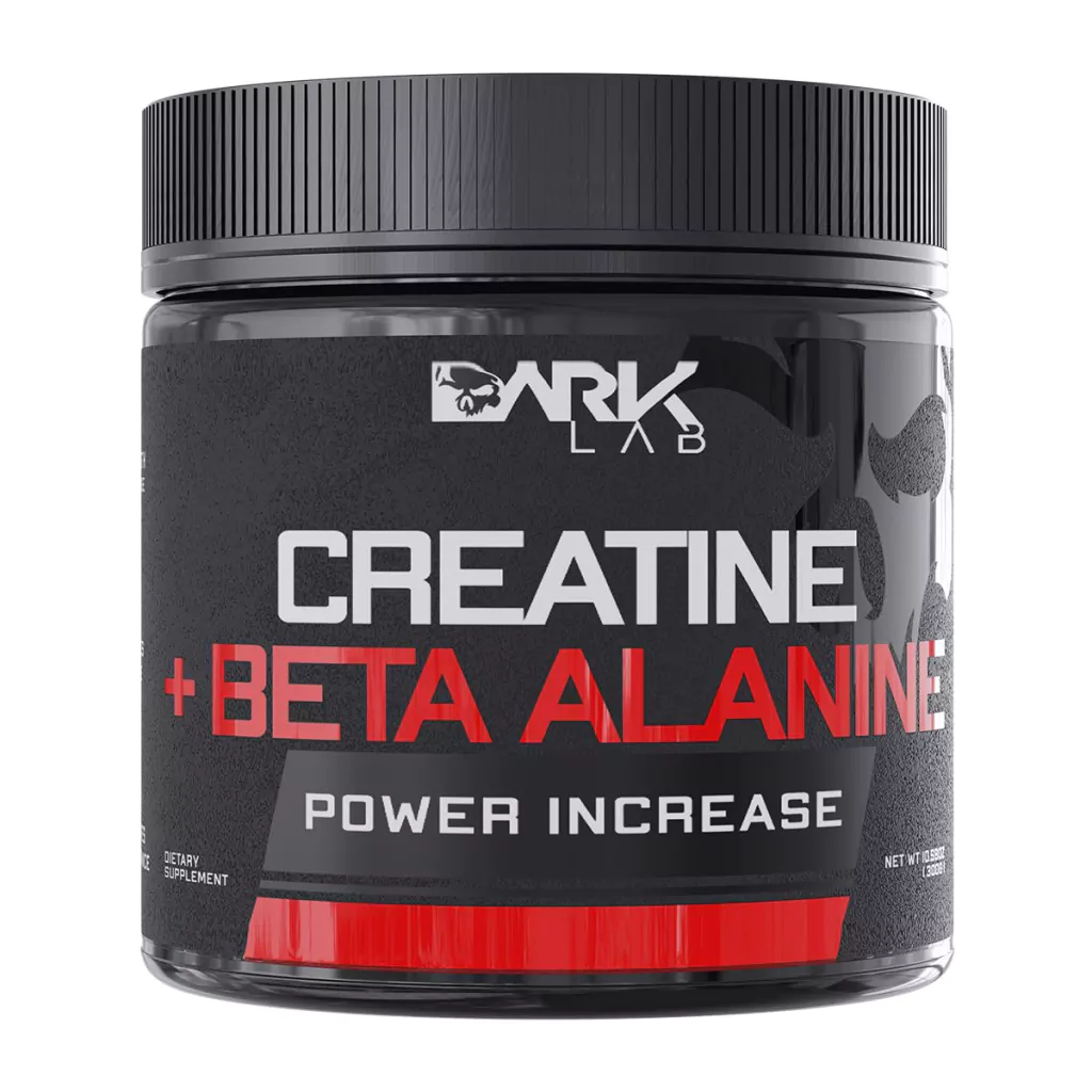 Creatine + Beta Alanine, 300 g. Imagem retirada do site da Dark Lab.