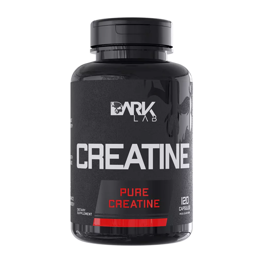 Creatine Pure em cápsulas Dark Lab, 300 g. Imagem retirada do site da Dark Lab.