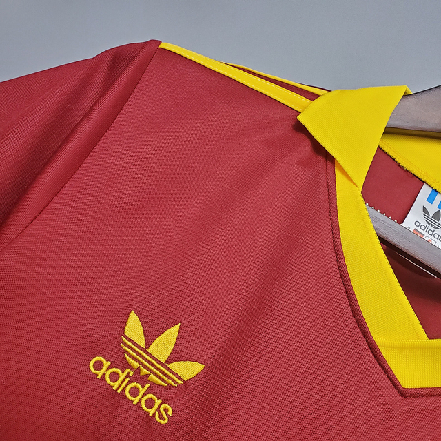 Camisa Roma Retrô 1991/1992 Vermelha - Adidas