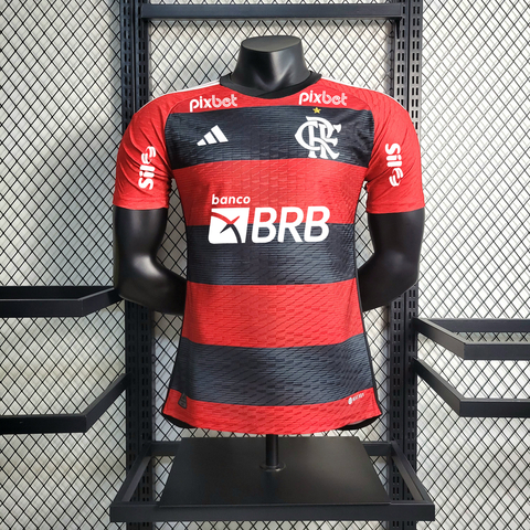 CAMISA FLAMENGO 23/24 I COM PATROCÍNIOS - JOGADOR MASCULINA