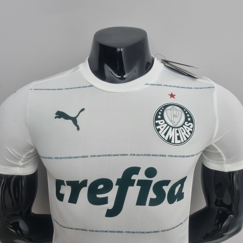 Camisa Palmeiras II 22/23 Jogador Puma Masculina - Branco e Verde