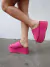 XUXA BRAT GAMUZA CROCO PINK - Sandalias, zapatos, Botas y Borcegos de mujer con plataforma | Sofia de Grecia