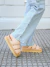SANDALIA BARI TAP BIRK CUERO NUDE - comprar online