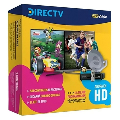 Antena Directv 0.46 Prepago Con Hd