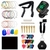 Kit Acessorios para Guitarra ( Palhetas - Afinador Cordas 3 em - cordas - pinos) - Mimi Marcas/ Mercadão das Maquiagens