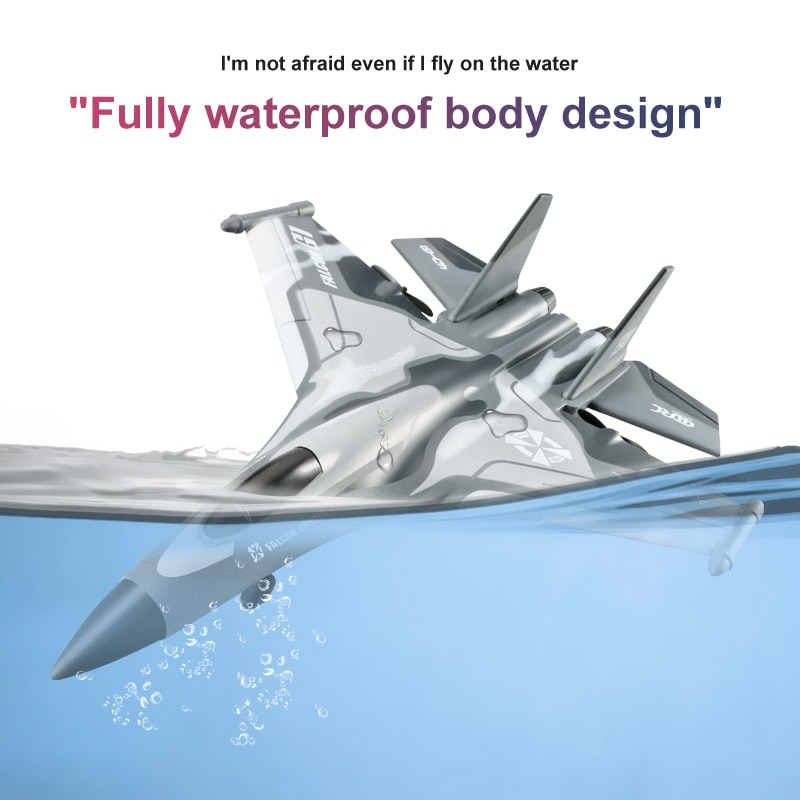 Avião Caça Controle remoto Indestrutível à prova d'água Air Plane® – PromoUm