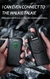 Radio Comunicador Portáril Mini WAlkie Talkie AR-M3 UHF Longo Alcance Dual PPT Carregamento USB - loja online