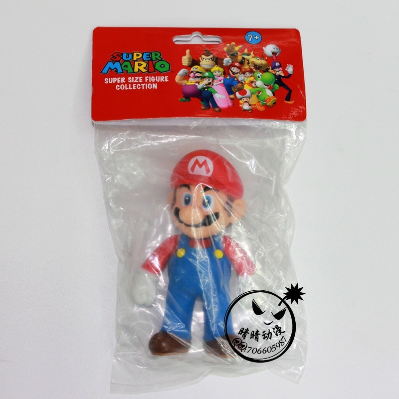 Brinquedo Boneco Estátua Mario e Cappy: Super Mario Odyssey