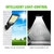 Luzes de Rua Solares Lâmpada Solar ao Ar Livre com 3 Modos de Luz à Prova D'Água Sensor de Movimento Iluminação de Segurança para Jardim Pátio Caminho Quintal - comprar online