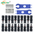 10 Pairs MC4 Male and Female Solar Panel Cable Connectors 30A 1000V for PV cable Waterproof IP67 with Spanner Assembly Tool