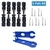 10 Pairs MC4 Male and Female Solar Panel Cable Connectors 30A 1000V for PV cable Waterproof IP67 with Spanner Assembly Tool