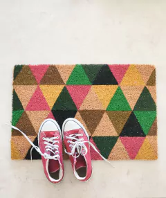 Felpudo coco Multicolor