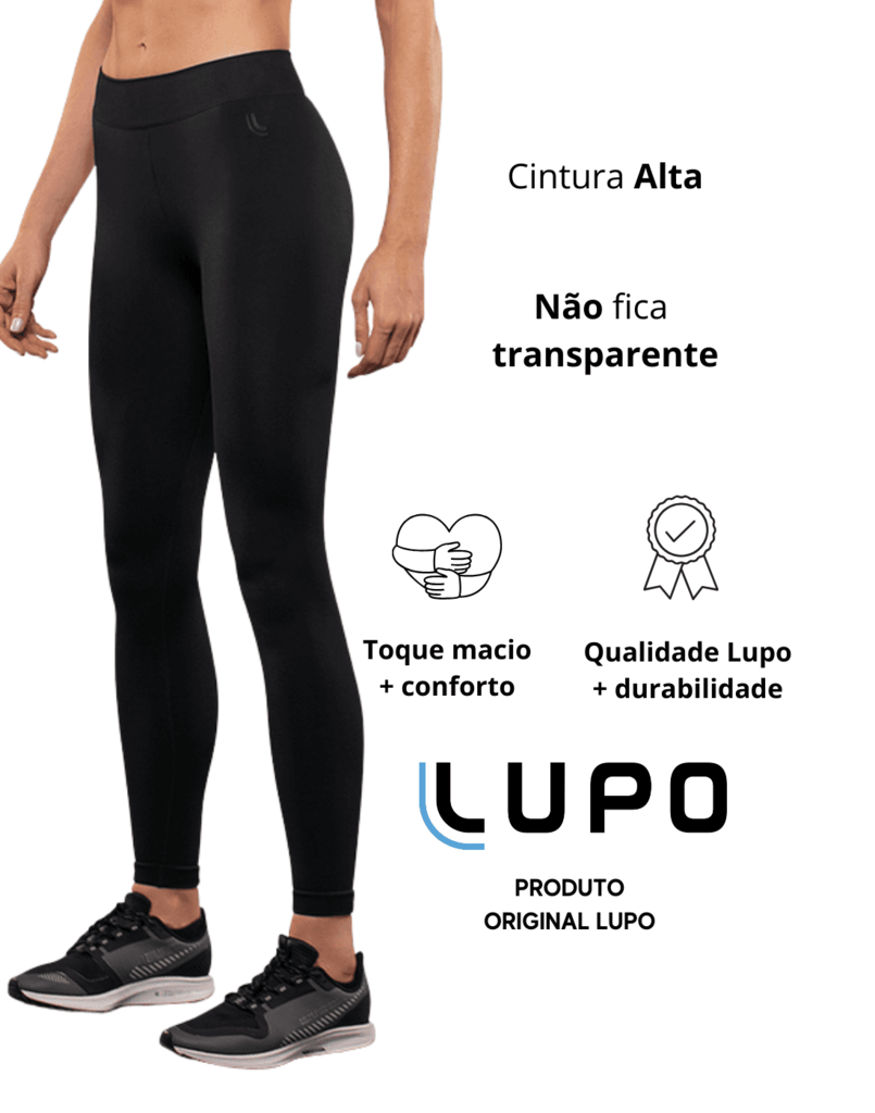 Calça Legging Cintura Alta - NÃO FICA TRANSPARENTE