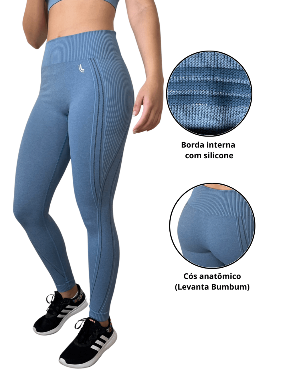 CALÇA LEGGING LUPO BASIC - Dropp Moda