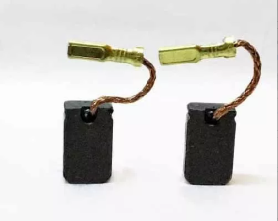 Vhbw 2x Spazzola Carbone 16 X 10 X 5mm Compatibile Con Metabo W 820-125, W 8-115, W 780, W 8-125 Quick, W 8-125 Smerigliatrice Angolare, Sega A Coda