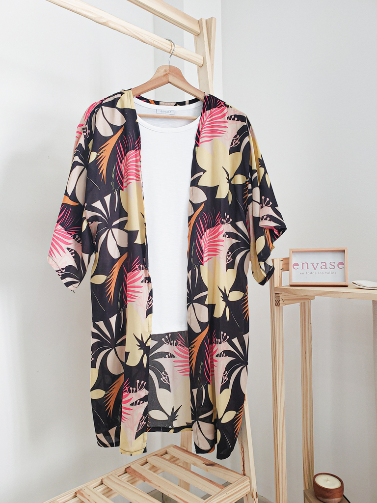 kimono fibrana amarillo - Comprar en Envase