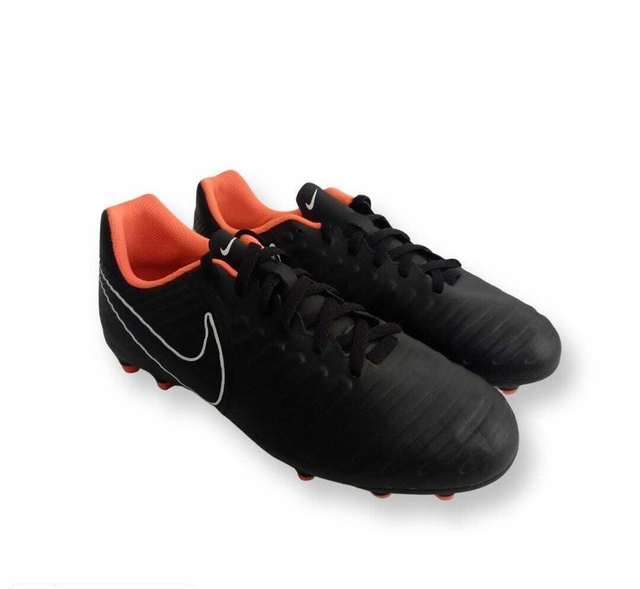 Zapatos Nike tiempo legend VII club niño negro FG 100% Originales