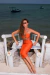 Saída midy Franzida - Orange - comprar online
