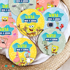 Kit imprimible Bob Esponja Caras - Personalizado en internet