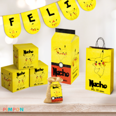 Kit imprimible Pikachu - Personalizado