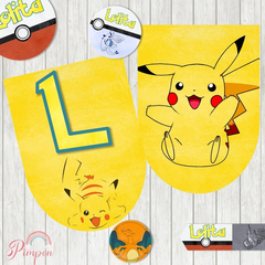 Imagen de Kit Imprimible Pokemon - PERSONALIZADO