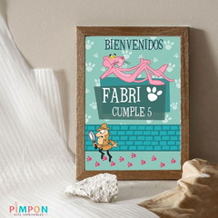 Kit Imprimible La Pantera Rosa - PERSONALIZADO - comprar online