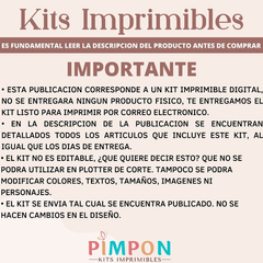 Kit Imprimible Heroes En Pijamas - Pj Mask - PERSONALIZADO - comprar online