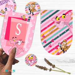 Imagen de Kit Imprimible La Pantera Rosa - PERSONALIZADO