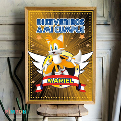 Kit Imprimible Miles « Tails » Prower - Sonic - PERSONALIZADO - comprar online