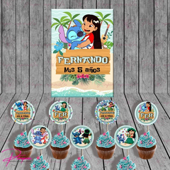 Kit Imprimible Lilo Y Stitch - PERSONALIZADO