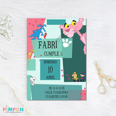 Kit Imprimible La Pantera Rosa - PERSONALIZADO - tienda online